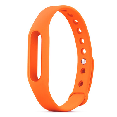 

Your food millet bracelet wristband orange non-original millet bracelet 1 generation universal wristband waterproof silicone sports strap with ordinary light sense of heart rate