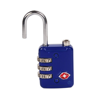 

Reset 1Pc TSA Resettable 3 Digit Combination Travel Luggage Suit Code Lock Padlock G08 Drop ship TSA Locker Padlock Gym Locks