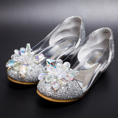 

Girls ToddlerLittle KidsBig Kids Crystal Ballerina Dress Shoes