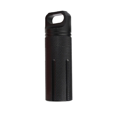 

Super Strong Metal CNC Outdoor Waterproof Emergency First Aid Survival Pill Bottle Camping EDC Medicine Box