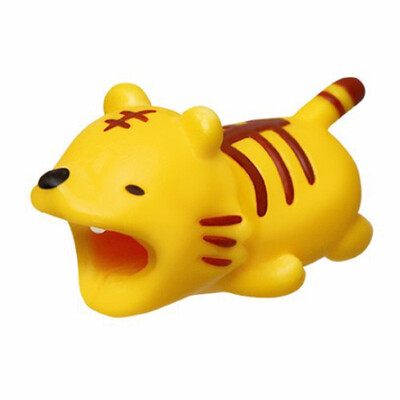 

Free Shipping Cute Cartoon Cable Protectors Silicone USB Winders Protective Case Savers for Headphone Earphones iPhone XS MAX XR X