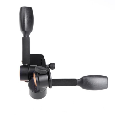 

Two Handle Hydraulic Damping 3D Three-dimensional Head Q80BK80 with Quick Release Plate for Tripod Monopod SLR Camera