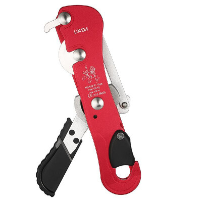 

Lixida Outdoor Rock Climbing 8 Descender 40KN Rescue Figure Rappelling Gear Belay Tool Rigging Plate