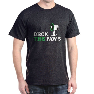 

CafePress - Snoopy Deck The Paws - 100 Cotton T-Shirt