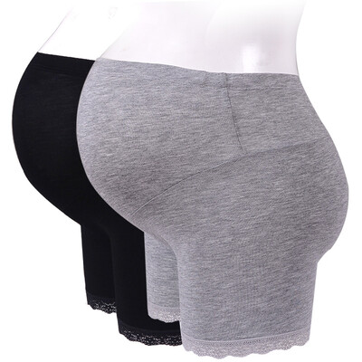 

Love treasure for pregnant women to take away light safety pants pregnant women underwear 2 installed maternity clothes month clothes pants modal black&gray l