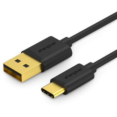 

Win (shengwei) UTC-6150A Тип-C кабель для передачи данных USB Эндрюс мобильный телефон зарядный кабель 1,5 м черный мобильный зарядный кабель для музыки / просо