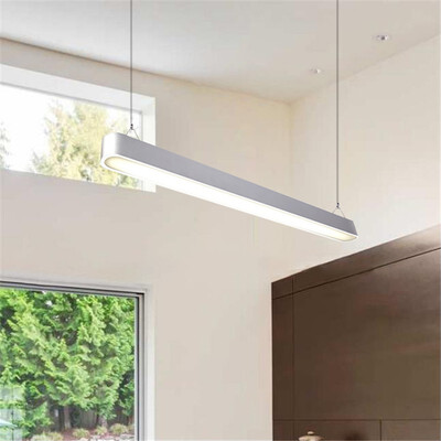 

Baycheer HL481529 Silver Finish Round Corners&Linear Frame 48" Length Led Slim Linear Fixture10CM