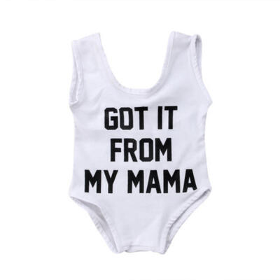 

UK Mother&Daughter Family Matching Bikini Swimsuit Women Kids Girls Swimwear