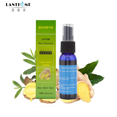 

LANTHOME Hair-Care Nutrition Essence Ginger Ginseng Polygonum Extract Plant Ingredients Product Fast Hair Growth Liquid Prevent Ha