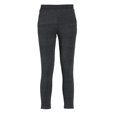 

PEAK mens autumn&winter new knit wool trousers comfortable casual warm sports pants DF384021 black flower gray XL code