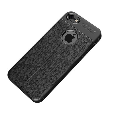 

Fivice iphone 55SSE case Luxury leather TPU silicone anti-fall soft shell phone case