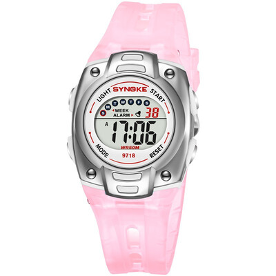 

Childrens electronic watch luminous alarm boy&girl multi-function waterproof student sports watch