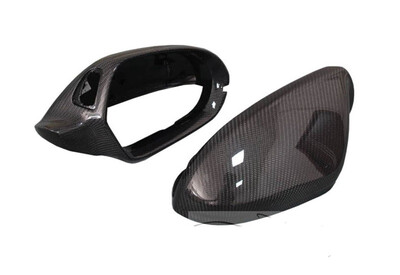 

Eppar New Carbon Fiber Mirror Covers 2PCS Compatible with Audi A6 S6 RS6 2012-2018