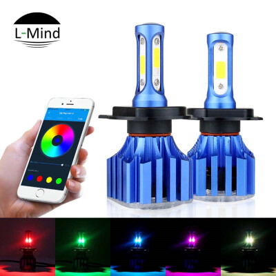 

Blue RGB 360 Degree Dual Color Best H4 H7 LED Headlight