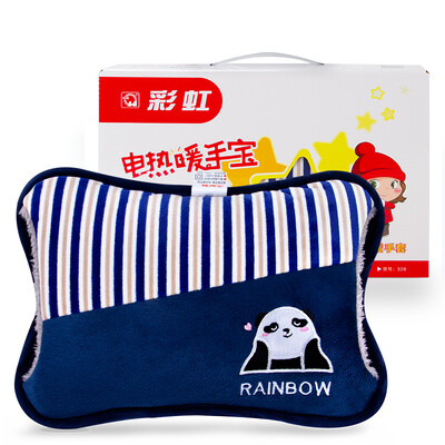 

Rainbow hand warmers hot water bottle electric heating hand warmers warm water bag warm baby charging
