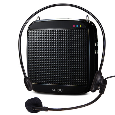 

Десять градусов (ShiDu) SD-S512 18-ваттный мощный малый пчелиный громкоговоритель преподавательский путеводитель учитель выделенный усилитель громкоговоритель громкоговоритель портативный цифровой плеер классический черный