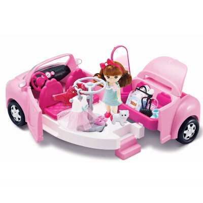 

Mimiworld Каждая семейная сцена Set Girl Child Doll Toy Fashion Shopping Cart