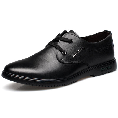 

Yishima Maya Ishmaiah casual shoes round head British breathable lace shoes 3218 black 39