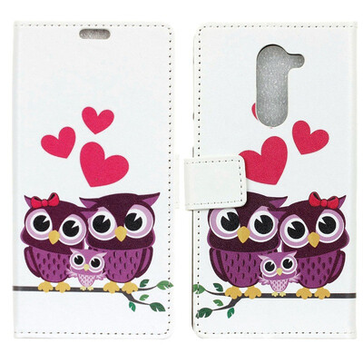 

MOONCASE Doug X60L painted leather case - love cat