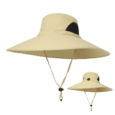 

Outdoor Hat Wide Brim Breathable Hunting Fishing Safari Sun Hat Cap