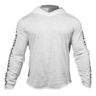

Gym Mens Sport Bodybuilding Fiteness Hoodie Hooded Sweatshirt Workout Sweater LA