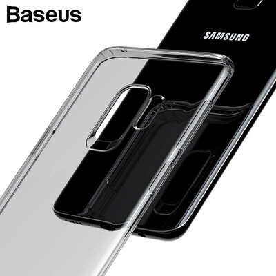 

Baseus Mobile phone Case Tpu Phone cover for Samsung Galaxy S9 S9Ultra Thin Transparent Silicone Case
