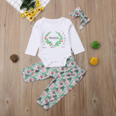 

Toddler Kid Baby Boy Girl Family Matching Floral Jumpsuit Romper Outfits Set