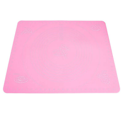 

UpperX 50 x 40 CM Non-stick Silicone Pad with Marking Silicone Pad Silicone Baking Tray - Random Color