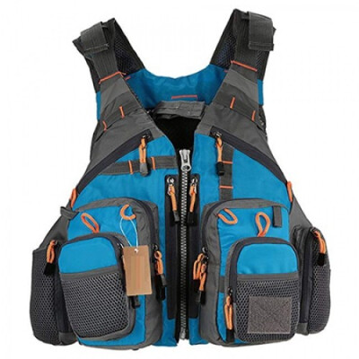 

Outdoor Sport Fishing Life Vest jacket Men Breathable Swimming Life Jacket Safety Waistcoat Survival Utility Vest Colete Salva-Vid