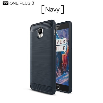 

Lieve Dirt-Resistant Plain Carbon Fiber Soft Phone Cases For Oneplus 5T Matte Business Phone Cases For Oneplus 3 5 6