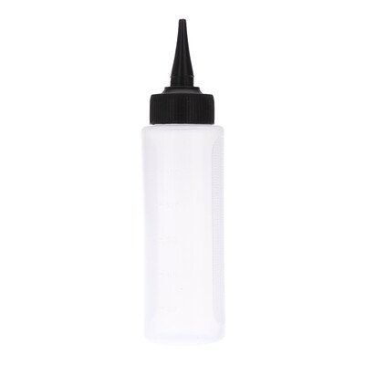 

150ml Plastic Bottle with Twist Caps Squeeze Scale Home Use or Salon Hair Dry Cleaning Washing Pot