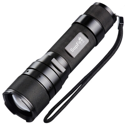 

Flashlight (supfire) F3 zoom type flashlight rechargeable mini LED outdoor light self-defense long-range 10W