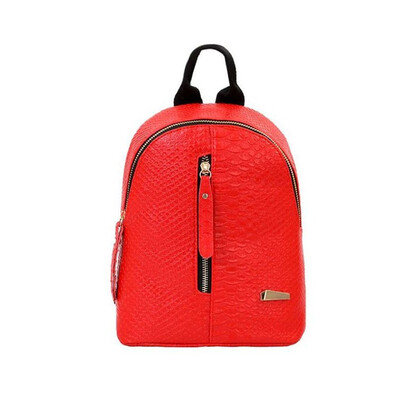 

Fashion Women PU Leather Backpack Satchel Shoulder Handbag School Bag Black