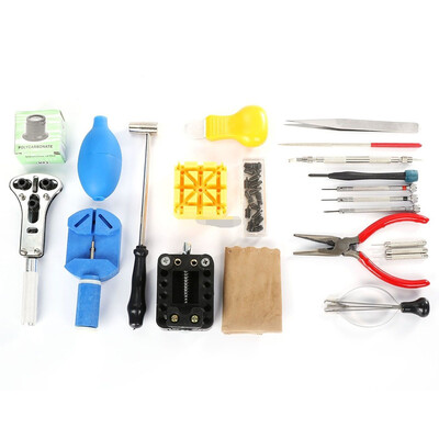 

19 in 1 Watch Repair Tool Kit Watch Band Changing Case Opener Watch Strap Removal Tool