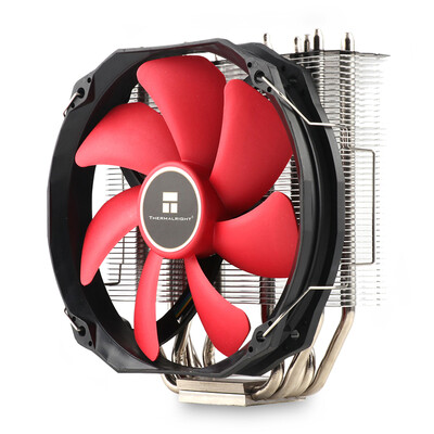 

Thermalright TA140cpu Radiator 5 heat pipe single tower height 159 14cm PWM fan 1500 speed copper mirror heat pipe nickel plated