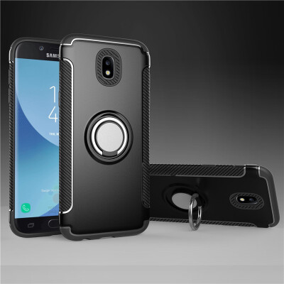 

Fecoprior Back Cover For Samsung Galaxy J3 2017 J330 Case Car Holder Stand Hard PC Silicon Ring Suction Bracket Celulars