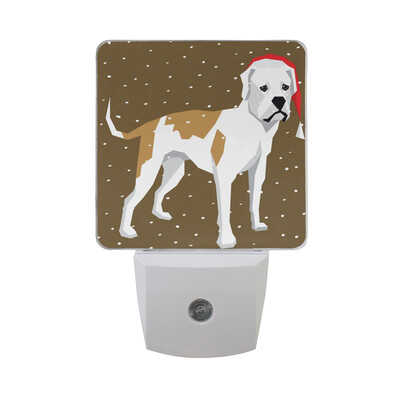 

ALAZA LED Night Light With Smart Dusk To Dawn SensorCute Dog Cartoon Style Plug In Night Light