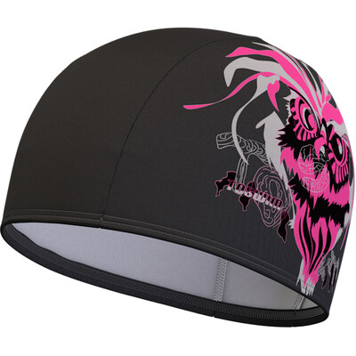 

TOSWIM TOSWIM swimming cap male ladies long hair comfortable cloth cap genuine fashion ear does not elide snare cap owl