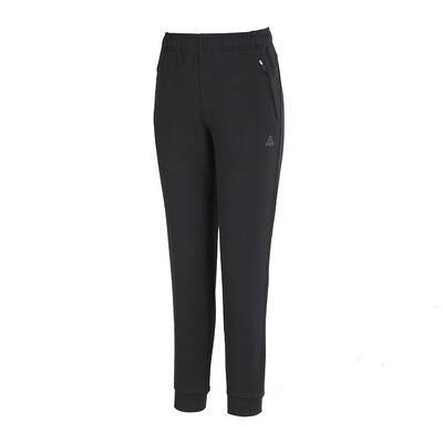 

PEAK Womens Sports Pants Knitted Casual Pants Comfortable Running Fitness Trousers F371078 Black L Code