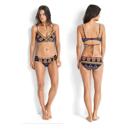 

Women Bikini Set Swimwear Bandage Push-Up Padded Swimsuit Bathing Beachwear