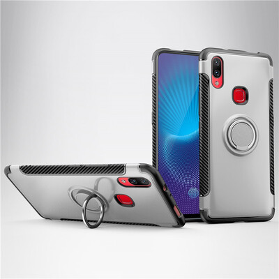 

Fivice vivo nex case PC metal ring shell magnetic car bracket TPU phone case