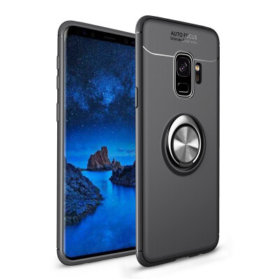 

Fivice Samsung Galaxy S9 case TPU metal ring shell magnetic bracket soft shell