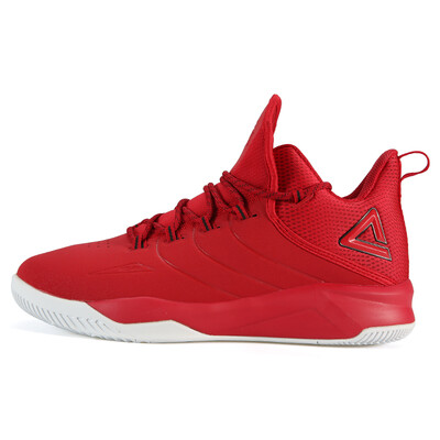 

PEAK mens shoes non-slip wear-resistant comfortable basketball shoes in the low to help outfield boots DA840021 big red 39 yards