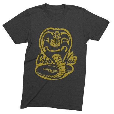 

Cobra Kai Vintage Tri-Blend Shirt Kobra Kai Tshirt 80s t Shirts Karate Kid