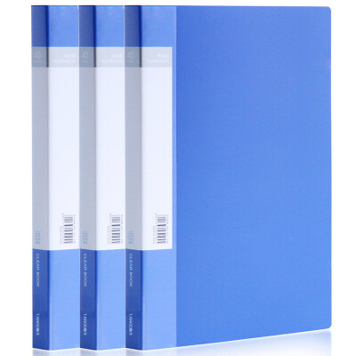 

Tango (TANGO) A4 / 40 pages of books / pocket file book / loose-leaf folder blue 3 only installed