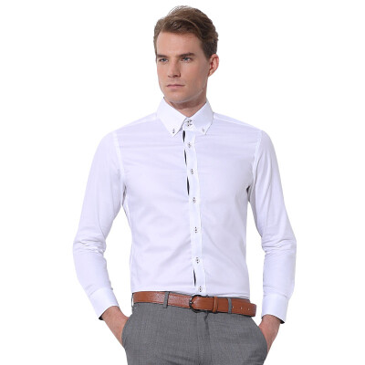 

Virtue Shirt Business Casual Button Collar Long Sleeve Shirt