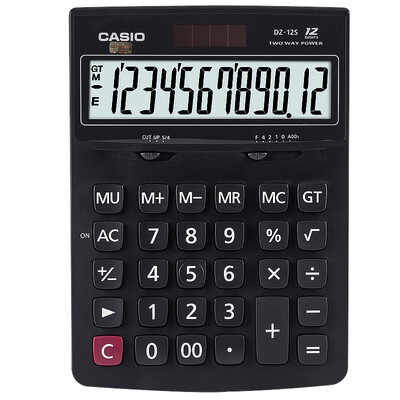 

Casio (CASIO) GZ-12S серии черный бизнес калькулятор Чили