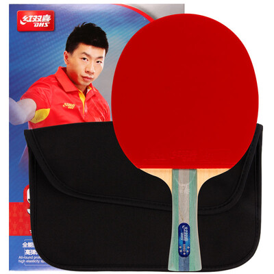 

Double Happiness DHS table tennis racket beat double-sided anti-plastic ring with fast break 5 star single shot R5002 with film sets