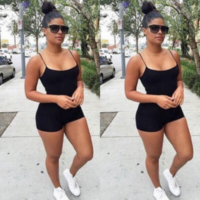 

USA Women Sexy Clubwear Playsuit Bodycon Party Jumpsuit&Romper Trousers Shorts
