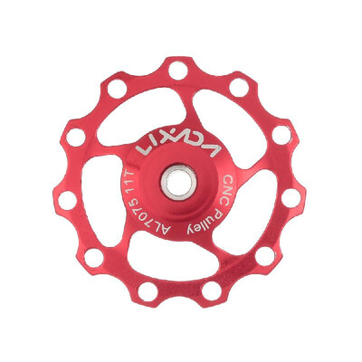 

Romacci ​Lixada 1pc 11T13T Rear Derailleur Guide CNC Aluminum Alloy Pulley Jockey Wheel Disc Sealed Bearings Pulley Replacement